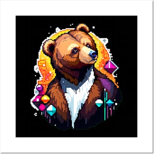 Handsome Bear Posters and Art